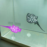 Maxbell 2pcs Artificial Fish Glowing Effect Aquarium Decor Floating Ornament black