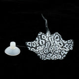 Maxbell 2pcs Artificial Fish Glowing Effect Aquarium Decor Floating Ornament black