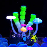 Max Aquarium Artificial Coral Decor Coral Hiding Ornament for Fish Tank  Green