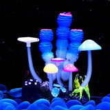 Max Aquarium Artificial Coral Decor Coral Hiding Ornament for Fish Tank  Green