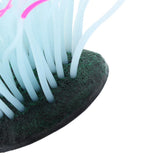 Max 1 Pc Fluorescent Artificial Sea Anemone Coral Aquarium Tank Landscape Red