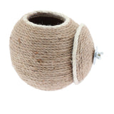Max Natural Coconut Bird Nest Parrot House Hut Comfort for Birds to Live Type 3