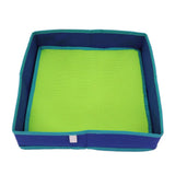 Maxbell Folding Litter Box Cat Outdoor Collapsible Litter Box Cat Litter Pan S