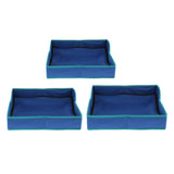 Maxbell Folding Litter Box Cat Outdoor Collapsible Litter Box Cat Litter Pan S