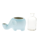 Maxbell Water Feeder with Elephant Shape Pet Water Bottle for Kitten Cat Dog Puppy