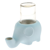 Maxbell Water Feeder with Elephant Shape Pet Water Bottle for Kitten Cat Dog Puppy