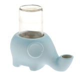 Maxbell Water Feeder with Elephant Shape Pet Water Bottle for Kitten Cat Dog Puppy