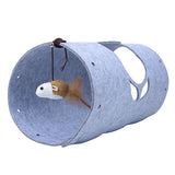 Maxbell Pet Cat Kitten Tunnel Collapsible Cat Tunnel for Cat Kitten Indoor Play