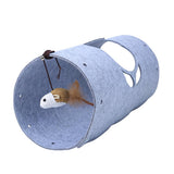 Maxbell Pet Cat Kitten Tunnel Collapsible Cat Tunnel for Cat Kitten Indoor Play