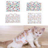 Maxbell Cat Recovery Suit Kitten Recovery Protective Coat Clothes Small Dinosaur S