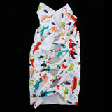 Maxbell Cat Recovery Suit Kitten Recovery Protective Coat Clothes Small Dinosaur M