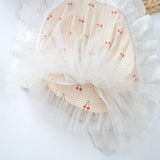 Max Cute Pet Dog Puppy Dress Clothes Dog Princess Summer Dress    Apricot L
