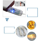 Maxbell USB Curtain Lights Waterproof Curtain Light USB Powered Window Lights