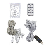 Maxbell USB Curtain Lights Waterproof Curtain Light USB Powered Window Lights