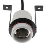 Maxbell Reptile Tortoise Habitat Ceramic Heating Light Holder Black UK Plug