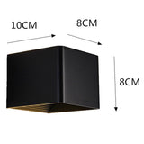Maxbell 5W LED Wall Sconce Up Down Wall Lamp for Bedroom Living Room Hallway