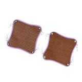Maxbell 2 Pcs Small Animals Hamster Summer Cool Bed Mat Cage Hanging Hammock  25x25cm