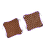 Maxbell 2 Pcs Small Animals Hamster Summer Cool Bed Mat Cage Hanging Hammock  25x25cm