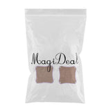 Maxbell 2 Pcs Small Animals Hamster Summer Cool Bed Mat Cage Hanging Hammock  35x35cm