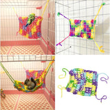 Maxbell Small Pet Hamster Soft Climbing Hammock Hamster Cage Hanging Swing Toys