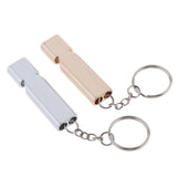 Maxbell 2 Pcs Outdoor Tube Emergency Survival Whistles for Bird Parrot Training
