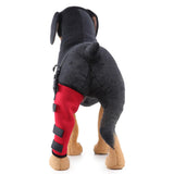 Max Dog Auxiliary Belt  Dog Protective Joints Protector Left Hind Leg-Red S
