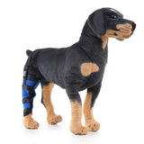 Max Dog Auxiliary Belt  Dog Protective Joints Protector Right Hind Leg-Blue S