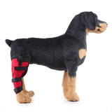 Max Dog Auxiliary Belt  Dog Protective Joints Protector Right Hind Leg-Red L