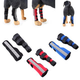 Max Pet Knee Pads Pet Leg Socks Pet Dog Puppy Protective Joints Protector Black L