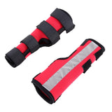 Max Pet Knee Pads Pet Leg Socks Pet Dog Puppy Protective Joints Protector Red M