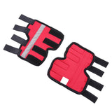 Max Pet Knee Pads Pet Leg Socks Pet Dog Puppy Protective Joints Protector Red M