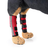 Max Pet Knee Pads Pet Leg Socks Pet Dog Puppy Protective Joints Protector Red M