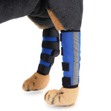 Max Pet Knee Pads Pet Leg Socks Pet Dog Puppy Protective Joints Protector Blue S