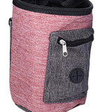 Maxbell Small Pet Dog Snack Waist Pouch Dog Food Snack Treat Training Pouch Red