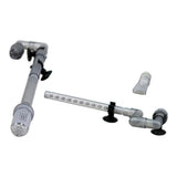 Maxbell Aquarium Fish Tank Outflow Inflow Pipe Tube For Fish Tank  S-Gray