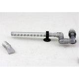 Maxbell Aquarium Fish Tank Outflow Inflow Pipe Tube For Fish Tank  S-Gray