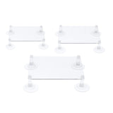Max Acrylic Submersible Pump Clear Bracket for Fish Tank Aquarium Pump S