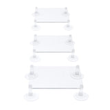 Max Acrylic Submersible Pump Clear Bracket for Fish Tank Aquarium Pump S