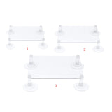 Max Acrylic Submersible Pump Clear Bracket for Fish Tank Aquarium Pump S