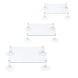 Max Acrylic Submersible Pump Clear Bracket for Fish Tank Aquarium Pump S