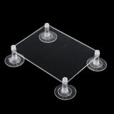Max Acrylic Submersible Pump Clear Bracket for Fish Tank Aquarium Pump S