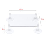 Max Acrylic Submersible Pump Clear Bracket for Fish Tank Aquarium Pump L