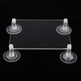 Max Acrylic Submersible Pump Clear Bracket for Fish Tank Aquarium Pump L