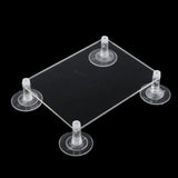 Max Acrylic Submersible Pump Clear Bracket for Fish Tank Aquarium Pump L