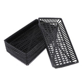 Max 10 PCS Aquatic Planting Basket Water Plant Grass Cultivate Planting Black