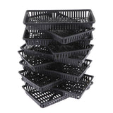 Max 10 PCS Aquatic Planting Basket Water Plant Grass Cultivate Planting Black