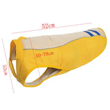 Max Pet Dog Puppy Cooling Vest Pet Evaporative Jacket for Pet Dog Cat Yellow-M