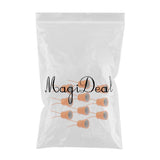 Max 10 Pcs E27 Heat Basking Lamp Holder For Reptile Lizard Turtle Habitat Orange