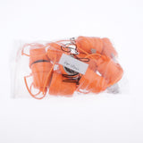 Max 10 Pcs E27 Heat Basking Lamp Holder For Reptile Lizard Turtle Habitat Orange