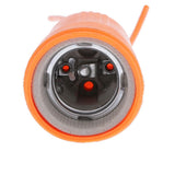 Max 10 Pcs E27 Heat Basking Lamp Holder For Reptile Lizard Turtle Habitat Orange